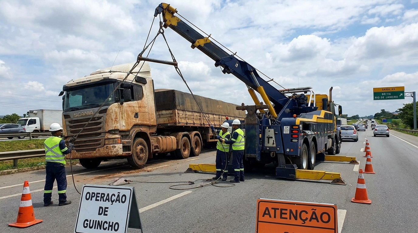 Guincho para Caminhão em Guarulhos‑SP