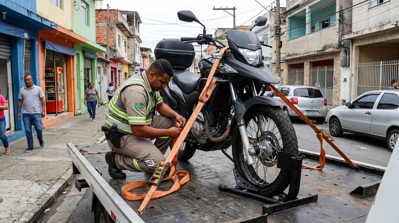 Guincho para Moto em Guarulhos‑SP